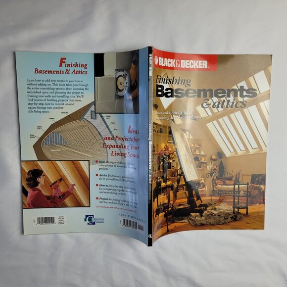 BLACK DECKER Finishing Basements Attics home improvement remolding carpentry 00 - Picture 4 of 16